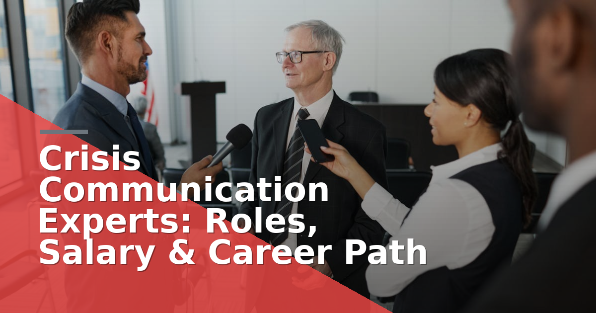 Crisis Communication Experts: Roles, Salary & Career Path