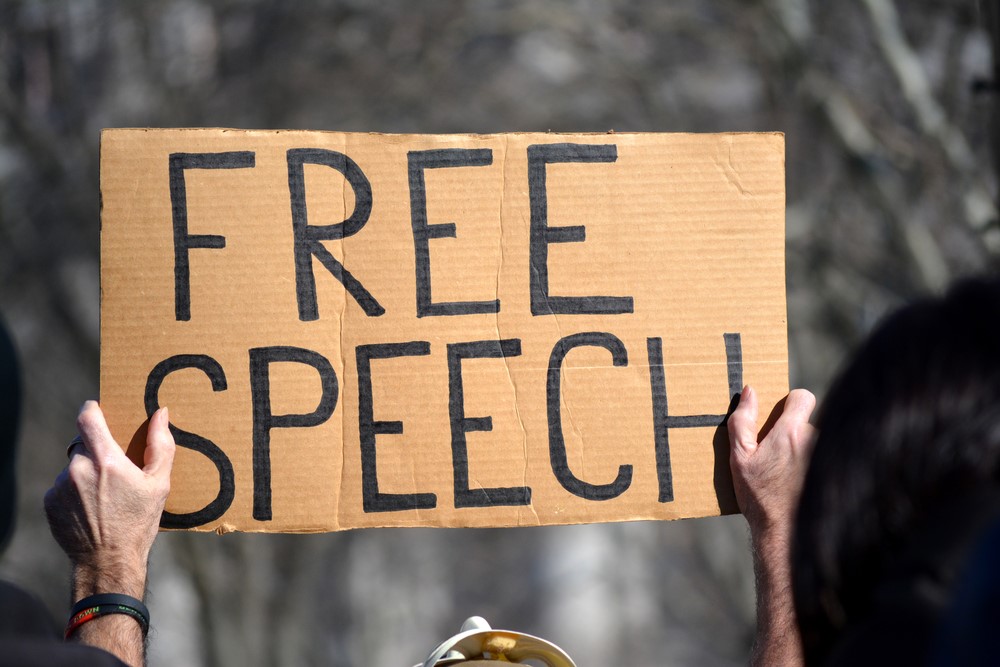 Free Speech Sign