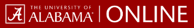 University of Alabama Online Logo