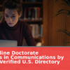 100% Online Doctorate Programs in Communications by State: A Verified U.S. Directory
