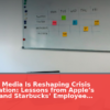 How Social Media Is Reshaping Crisis Communication: Lessons from Apple’s Price Hike and Starbucks’ Employee Storytelling