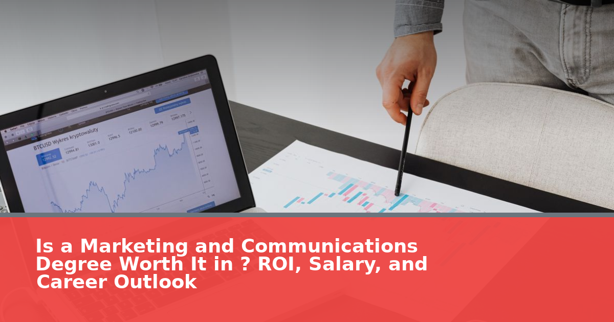 Is a Marketing and Communications Degree Worth It in 2026? ROI, Salary, and Career Outlook