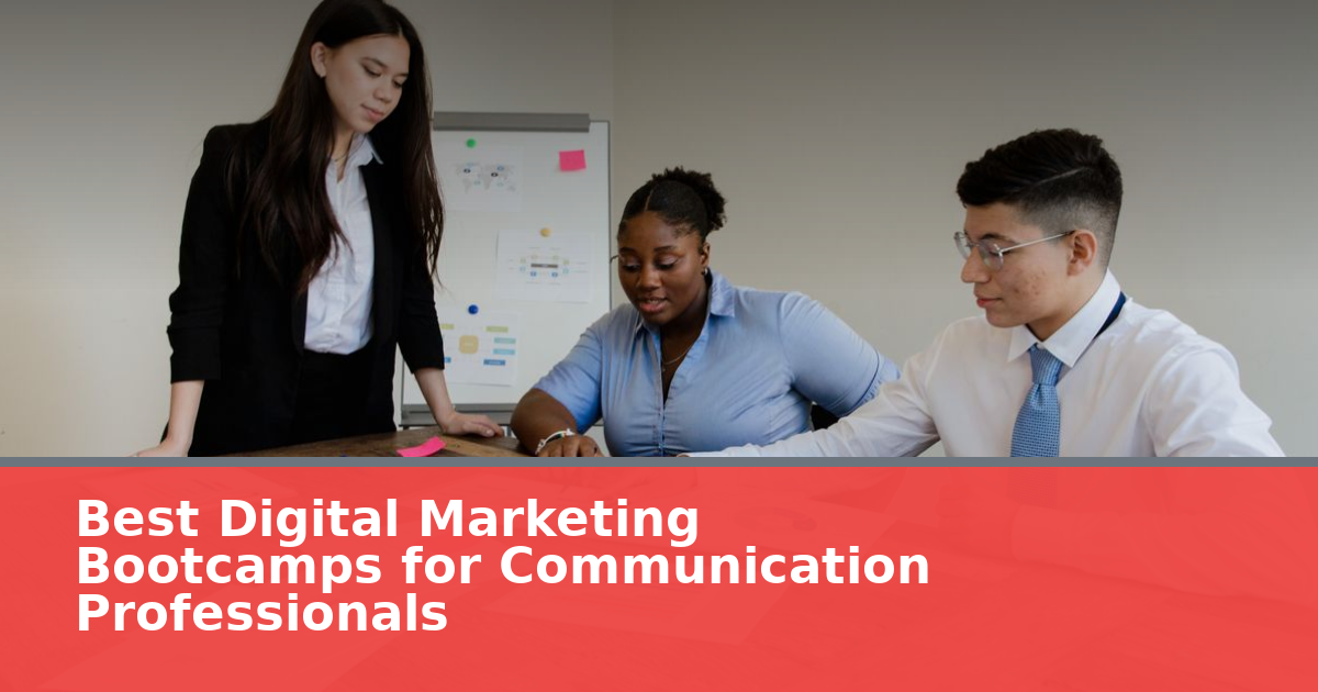 Best Digital Marketing Bootcamps for Communication Professionals (2026)