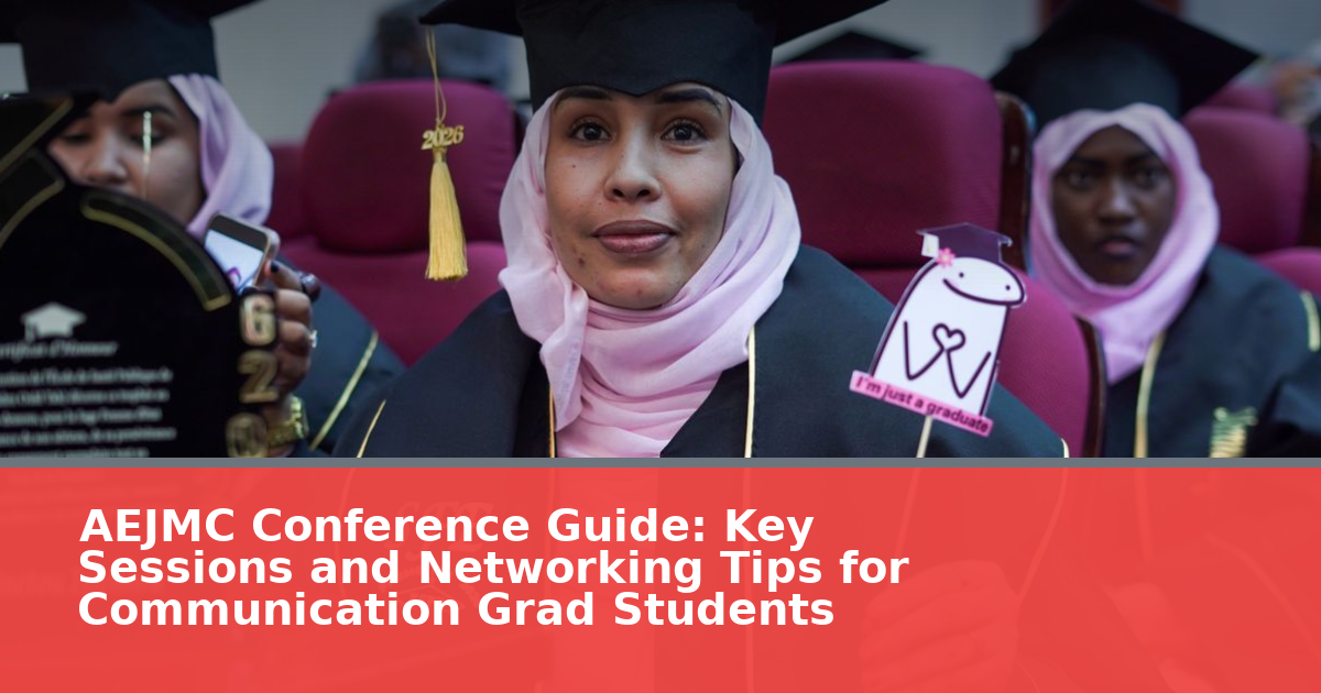 AEJMC 2026 Conference Guide: Key Sessions and Networking Tips for Communication Grad Students