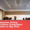 Tech Companies Hiring Communication Graduates: Career Paths in Big Tech