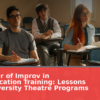 The Power of Improv in Communication Training: Lessons from University Theatre Programs