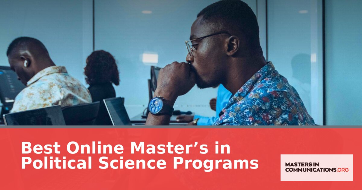 Best Online Master’s in Political Science Programs 2026