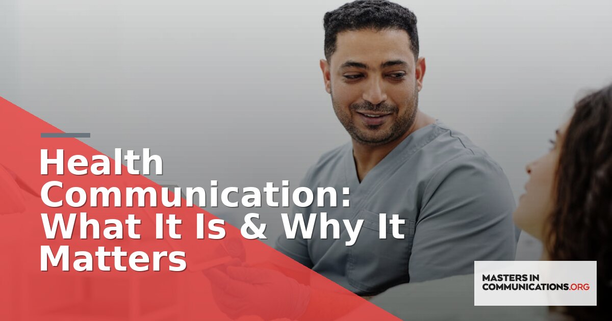 Health Communication: What It Is & Why It Matters (2026)