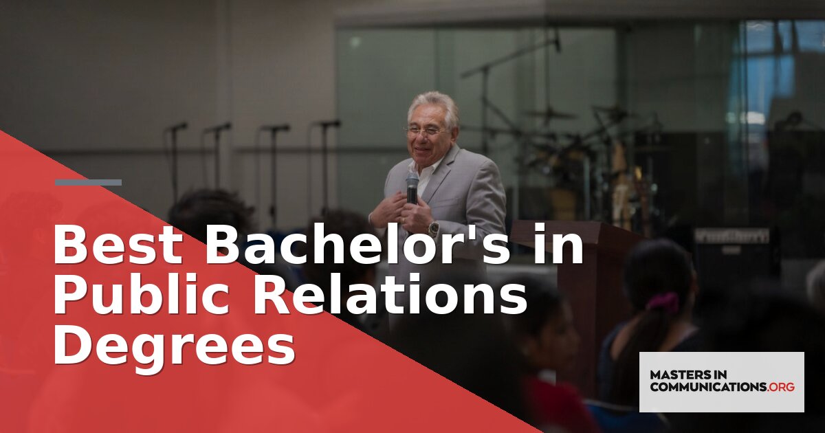 Best Bachelor’s in Public Relations Degrees for 2026