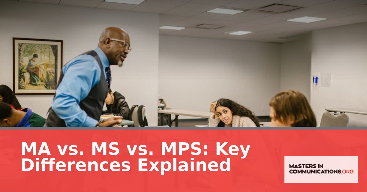 MA vs. MS vs. MPS: Key Differences Explained (2026)