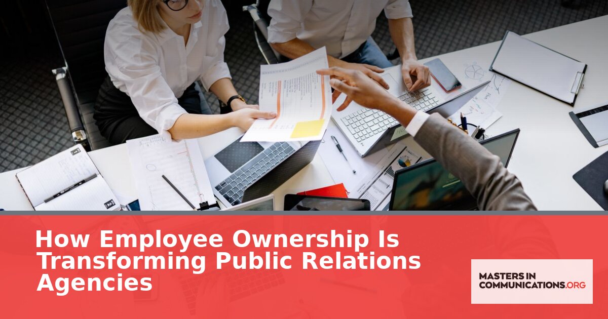Employee Ownership in PR Agencies: A 2026 Guide
