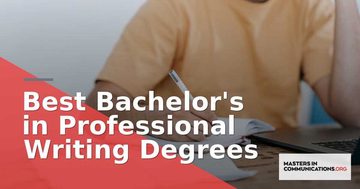Best Bachelor’s in Professional Writing Degrees (2026)