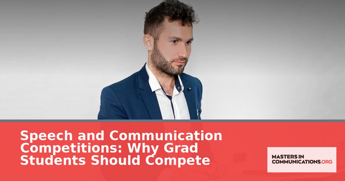 Speech & Communication Competitions for Grad Students