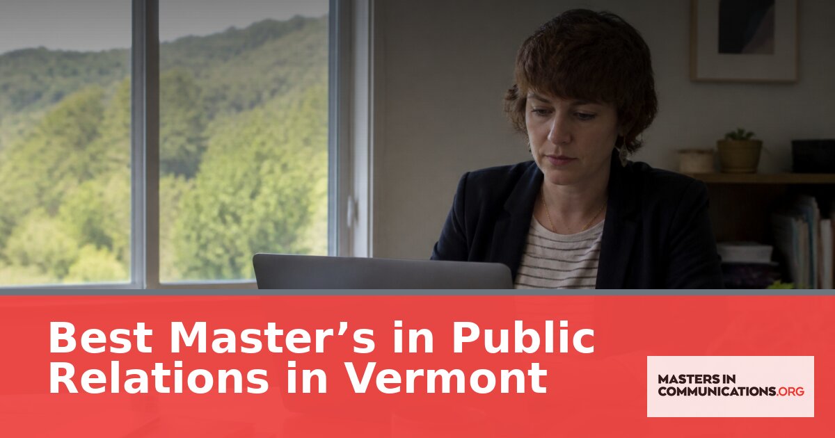 Best Online Master’s in Public Relations for Vermont 2026