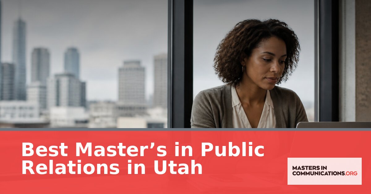 Best Online Master’s in Public Relations for Utah 2026