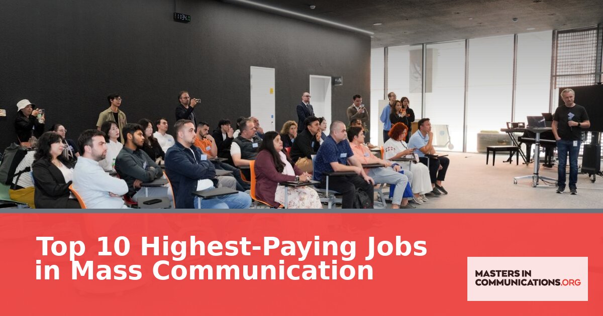 Top 10 Highest-Paying Mass Communication Jobs in 2026