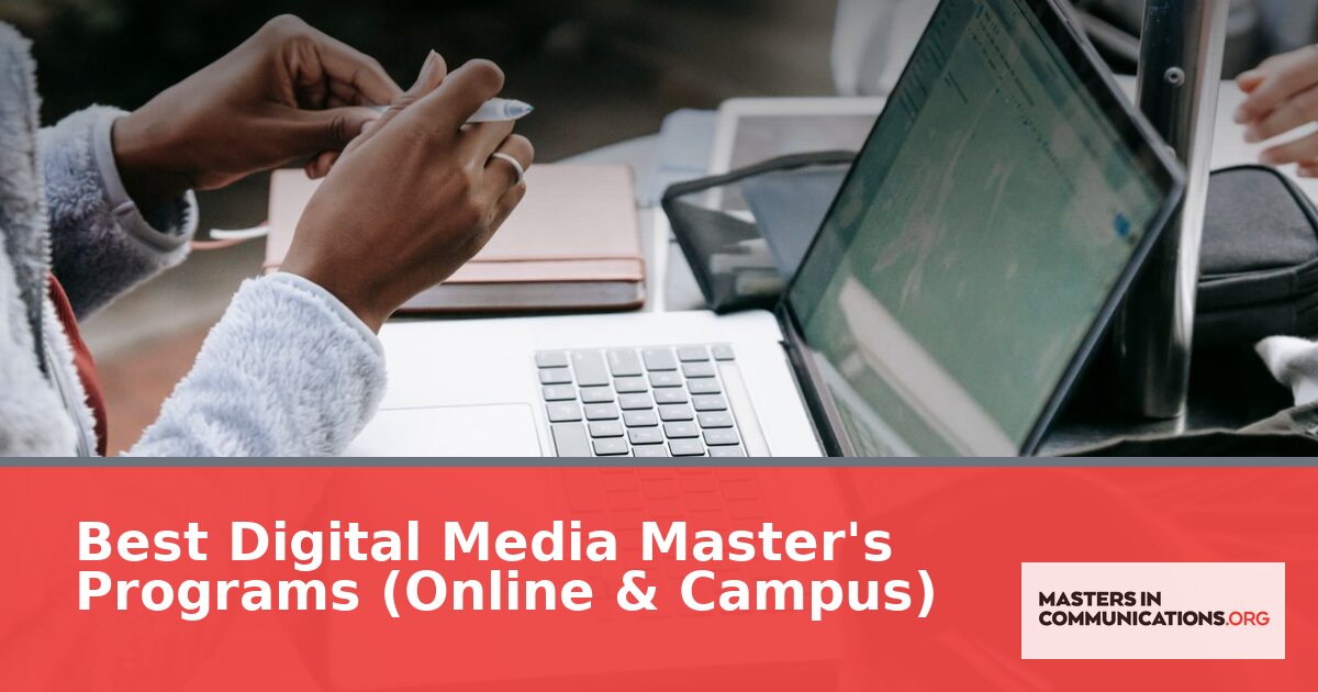 Best Online Digital Media Master’s Schools for 2027
