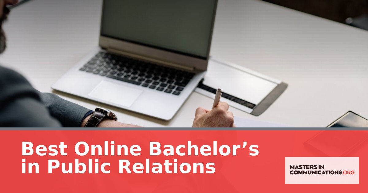 Best Online Bachelor’s in Public Relations for 2027