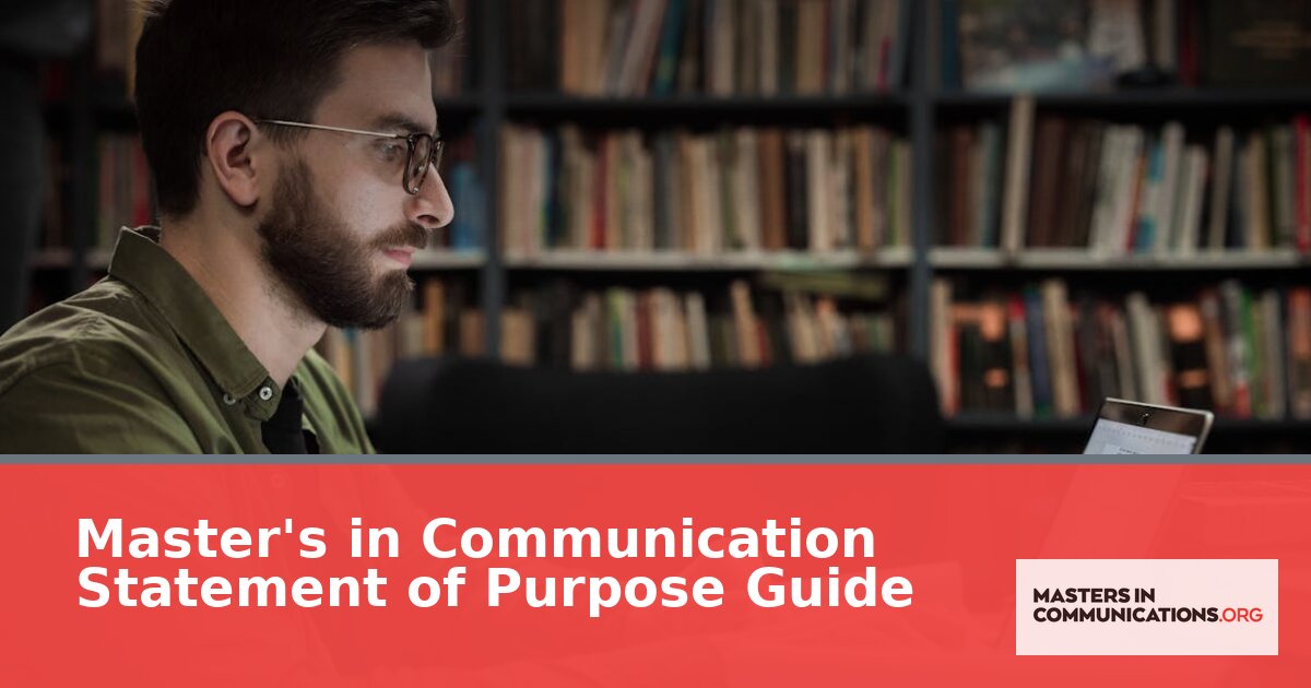 Master’s in Communication Statement of Purpose Guide (2026)