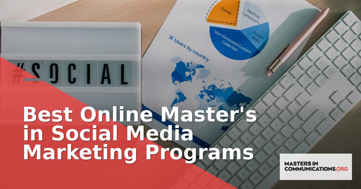 Best Online Master’s in Social Media Marketing Programs 2026