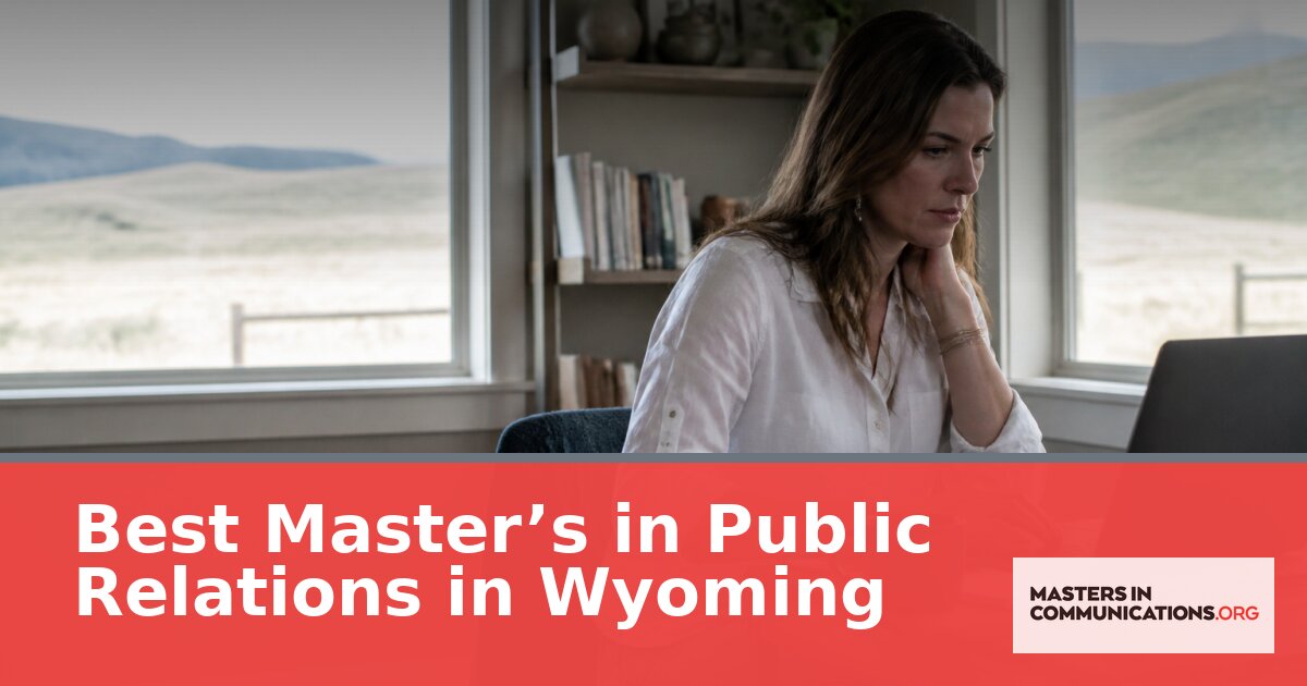 Best Online Master’s in Public Relations for Wyoming | 2026