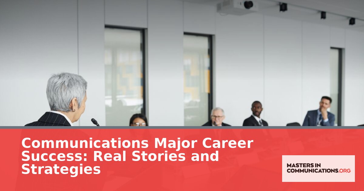 What Can You Do With a Communications Degree? Real Stories