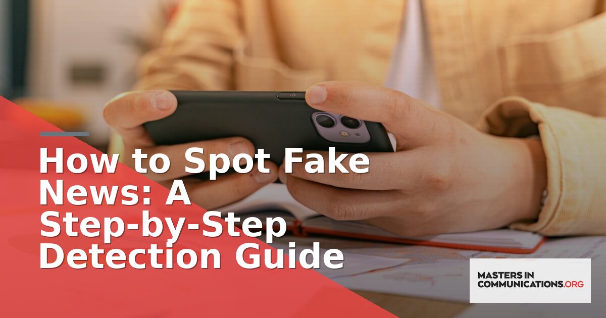 How to Spot Fake News: A Step-by-Step Detection Guide