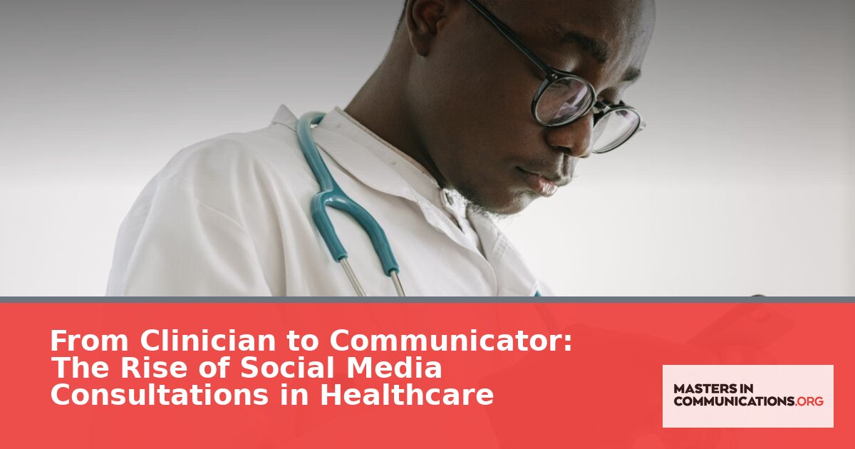Social Media in Healthcare: Rules for Clinician Consults