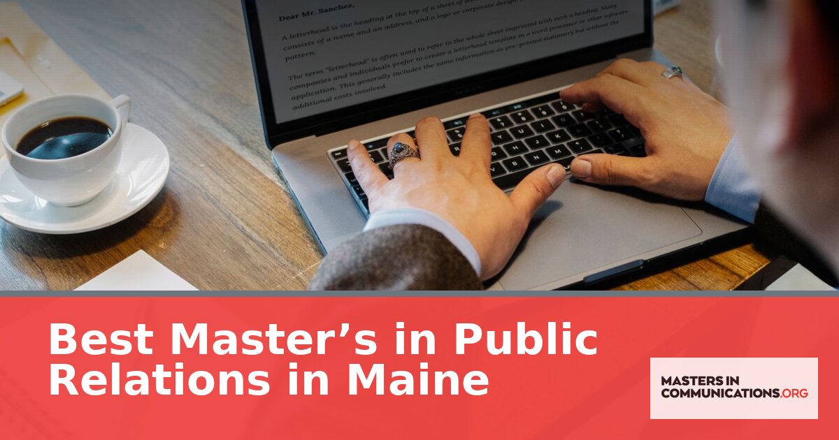 Best Online Master’s in Public Relations for Maine 2026