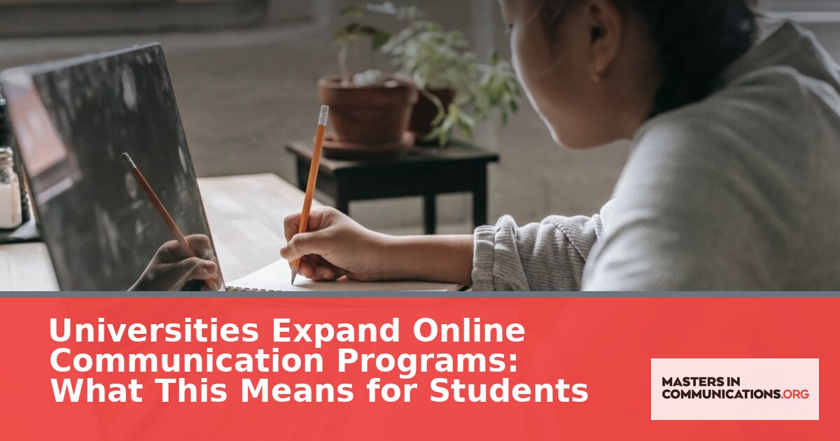 Online Communication Programs Are Expanding: What to Know