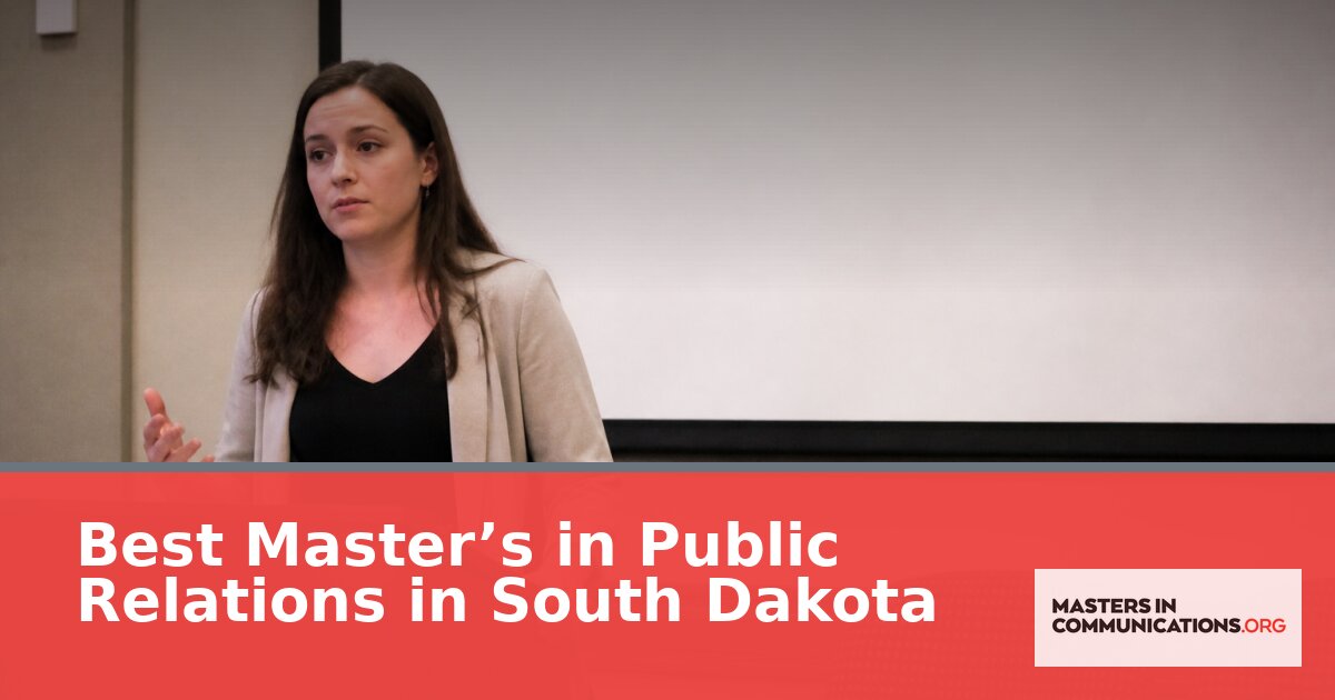 Best Master’s in Public Relations in South Dakota (2026)