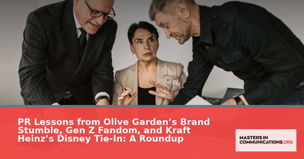 2026 PR Roundup: Brand Stumbles, Gen Z Fandom & Disney Tie-In