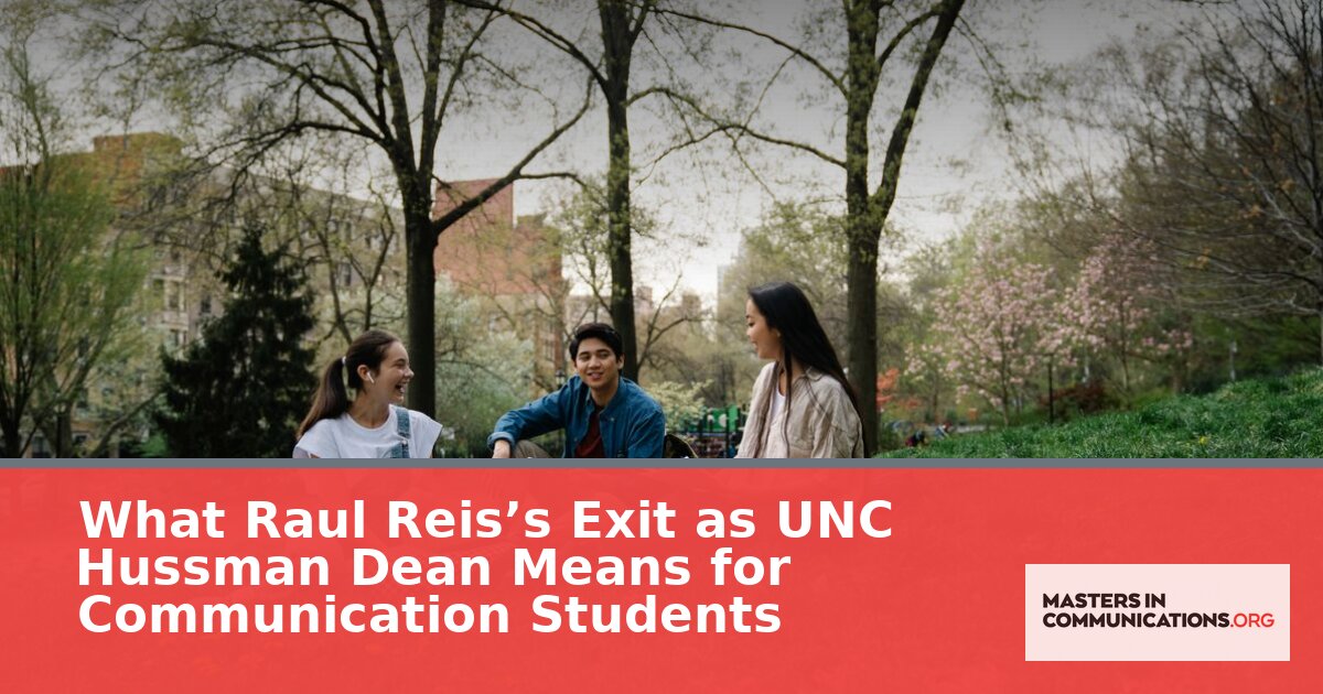UNC Hussman Dean Raul Reis Steps Down: Impact on Communication Students