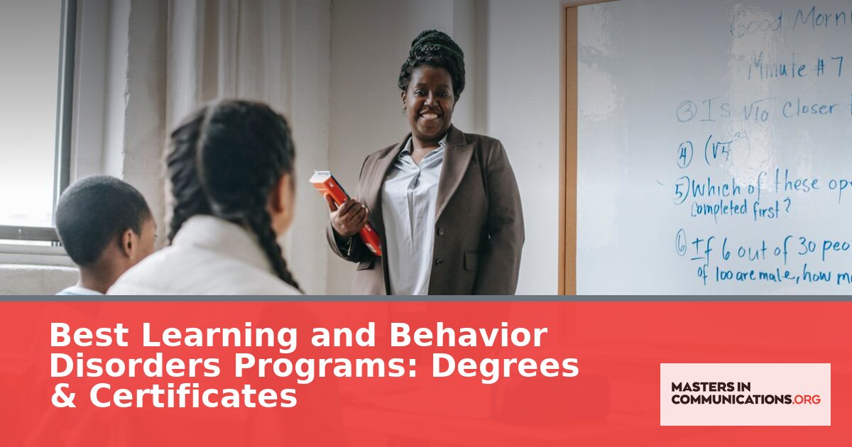 Best Learning and Behavior Disorders Schools Online