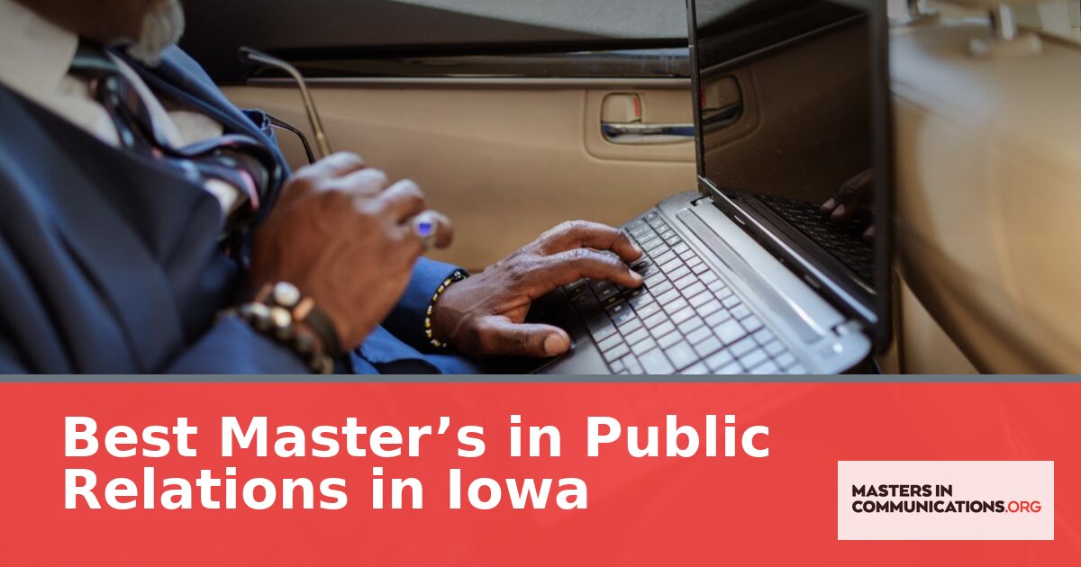 Best Online Master’s in Public Relations for Iowa | 2026
