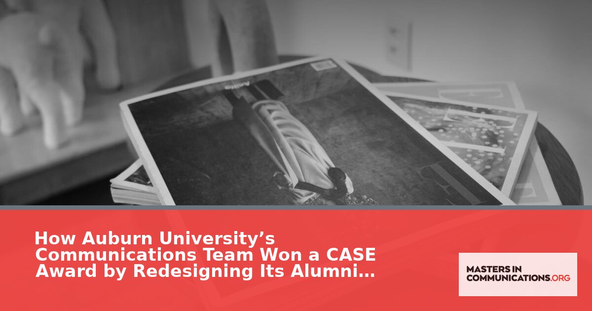 Auburn’s CASE Award Win: Alumni Magazine Redesign Case Study