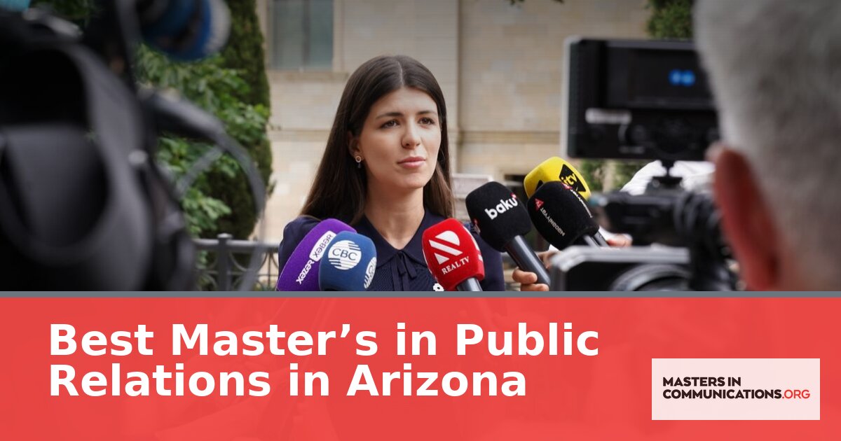Best Online Master’s in Public Relations for Arizona 2026