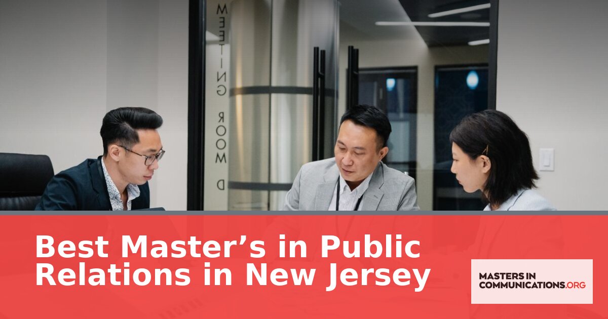 Best Master’s in Public Relations in New Jersey for 2027