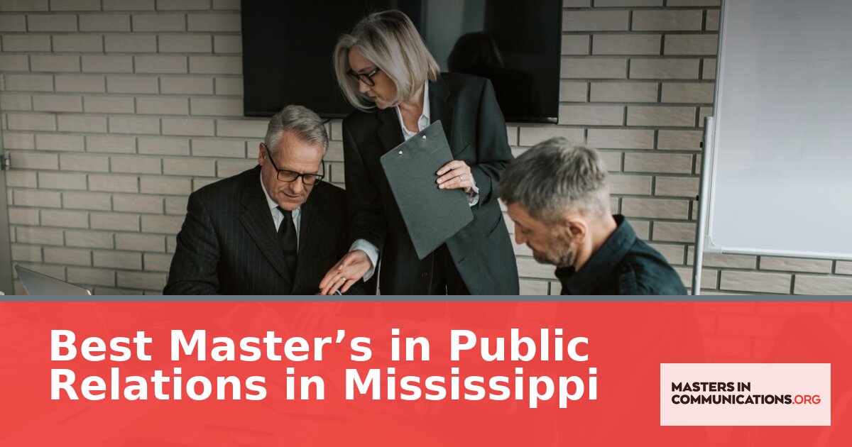Best Master’s in Public Relations in Mississippi (2026)
