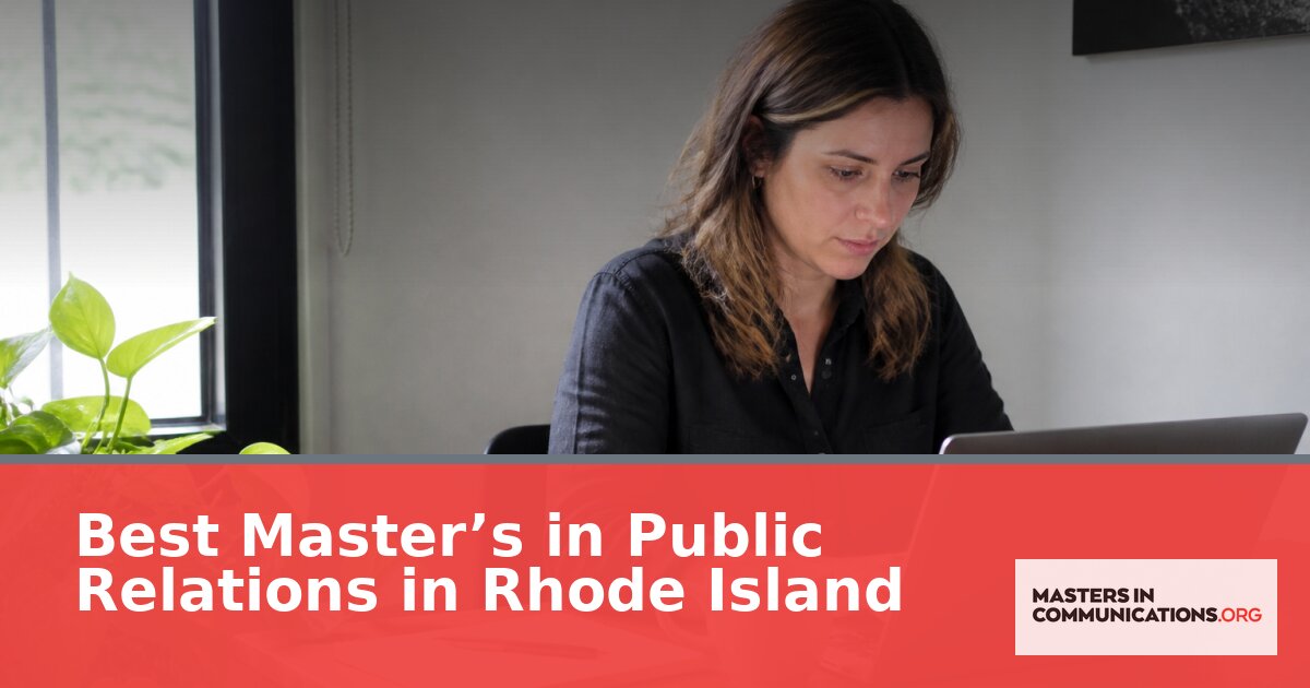 Best Online Master’s in Public Relations for RI Students