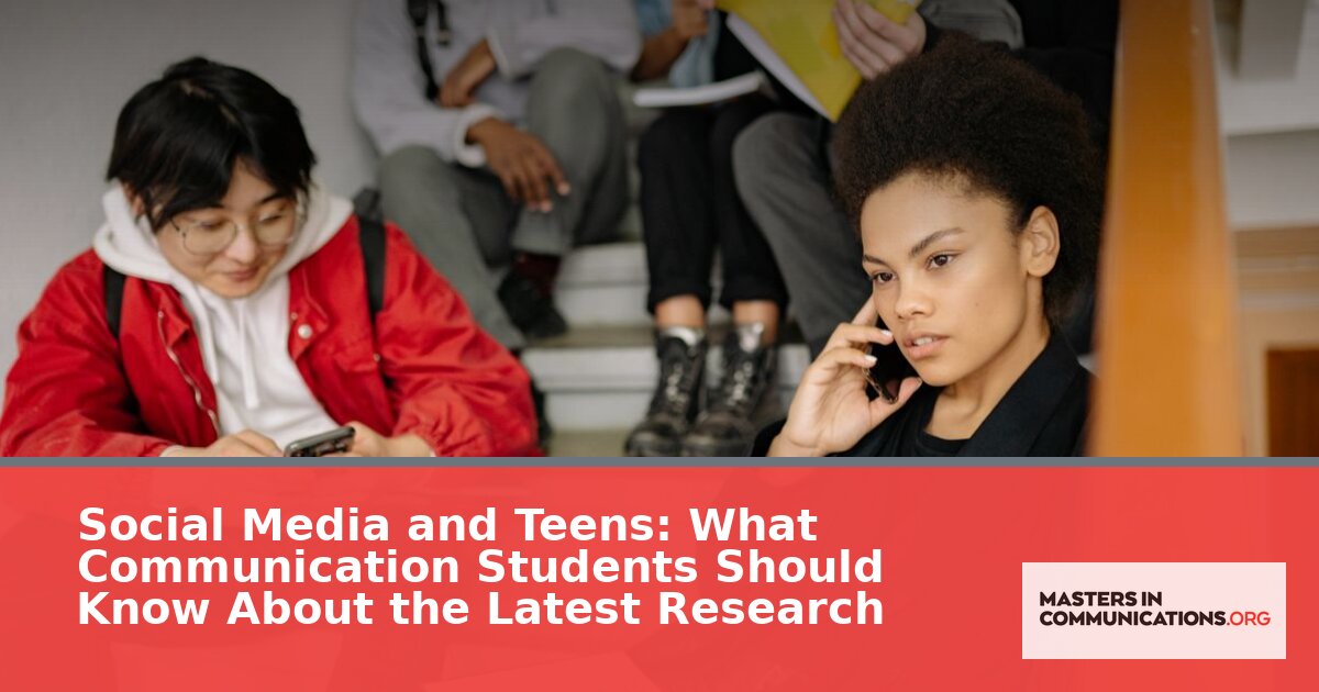 Social Media and Teen Communication: 2026 Research Guide