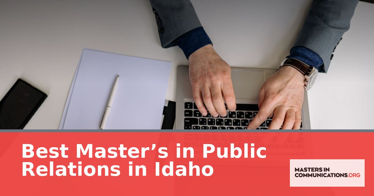 Best Online Master’s in Public Relations for Idaho 2026