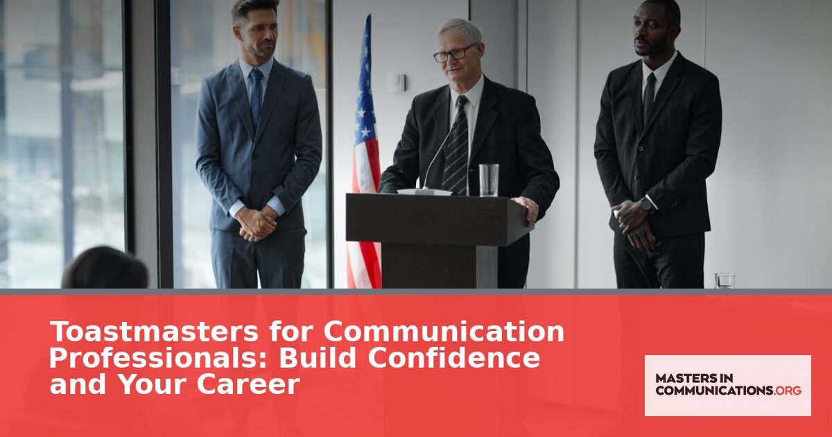 Toastmasters for Professionals: Career-Boosting Public Speaking