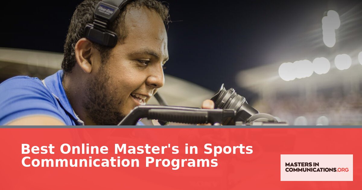 Best Online Master’s in Sports Communication Programs (2026)