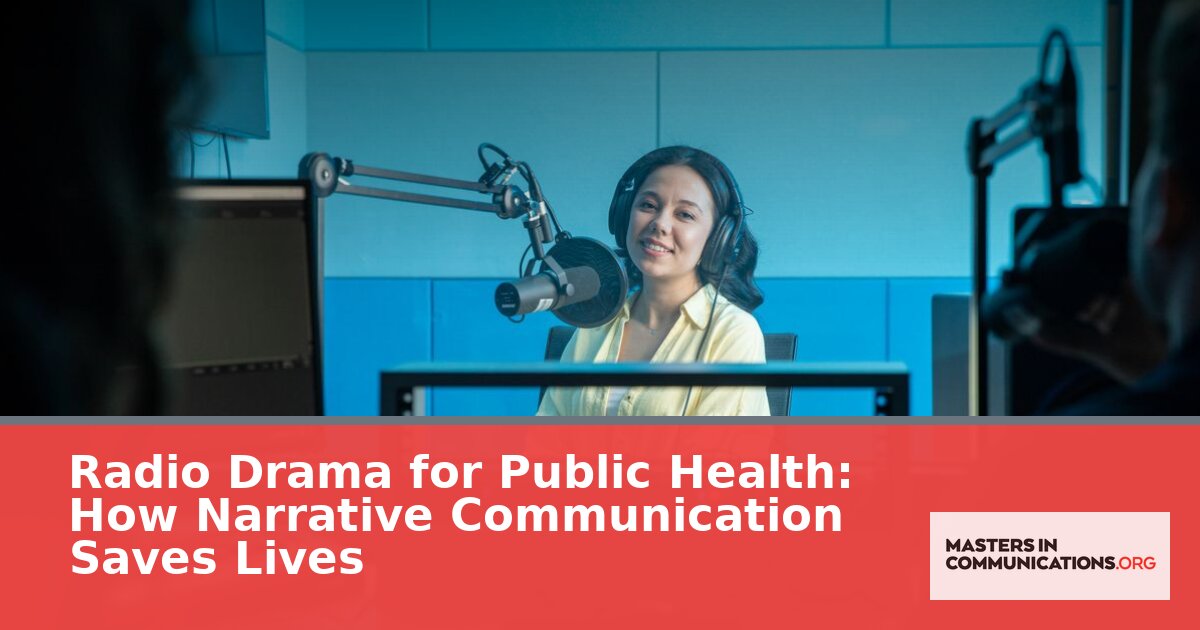 Radio Drama for Public Health: Narrative Communication Strategies