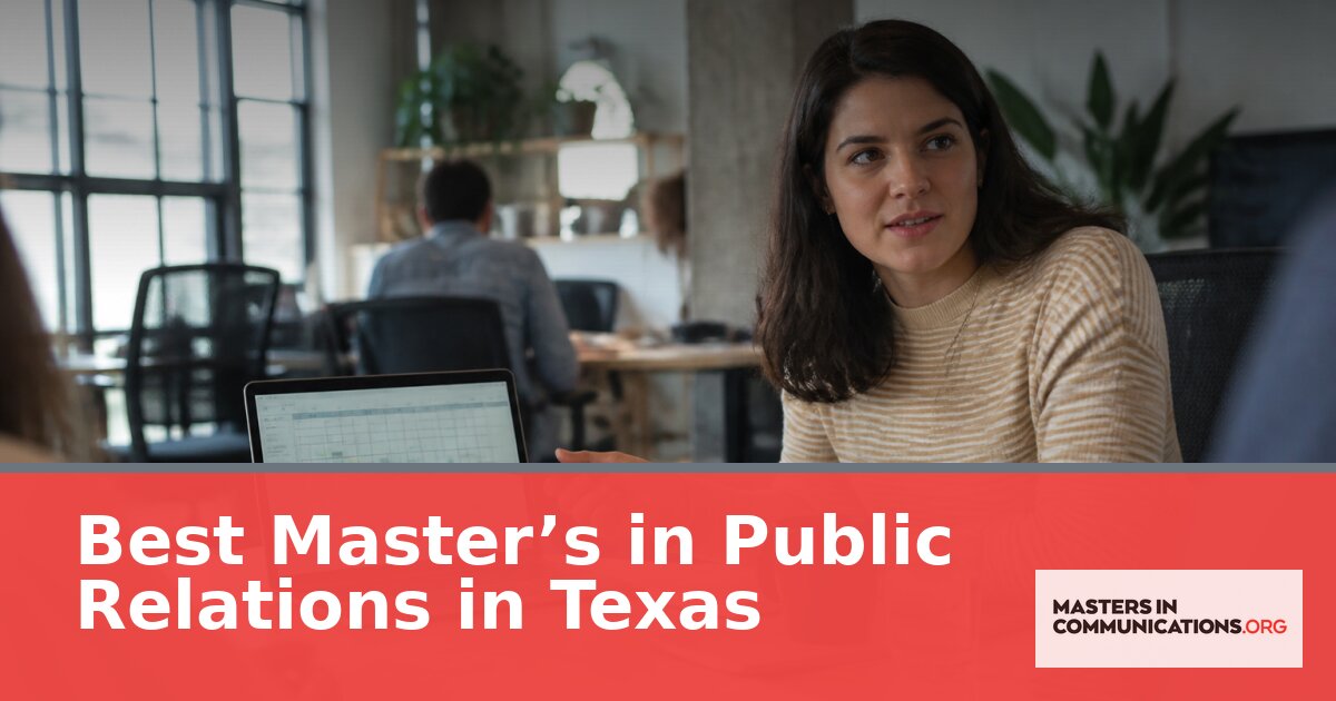 Best Master’s in Public Relations in Texas (2026)