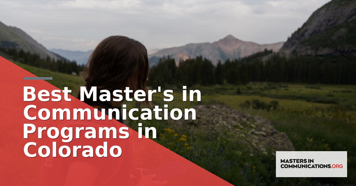Best Master’s in Communication Programs in Colorado (2026)