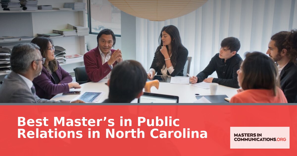 Best Master’s in Public Relations in North Carolina (2026)