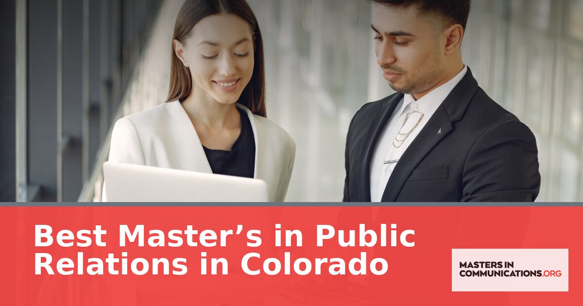 Best Online Master’s in Public Relations for Colorado (2026)