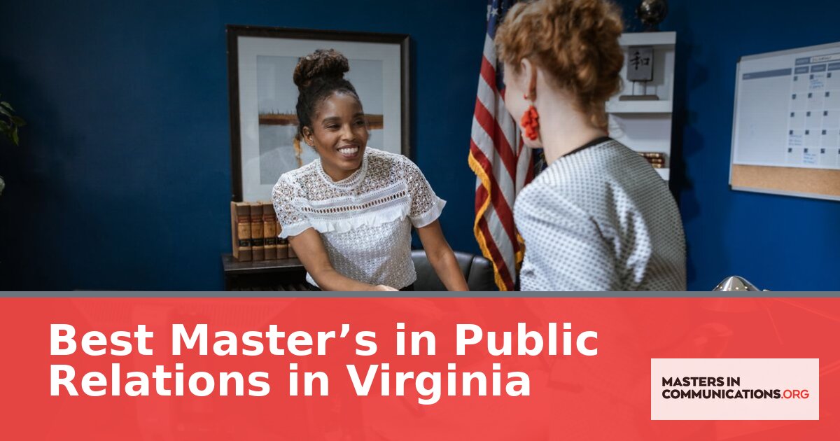 Best Master’s in Public Relations in Virginia (2026)